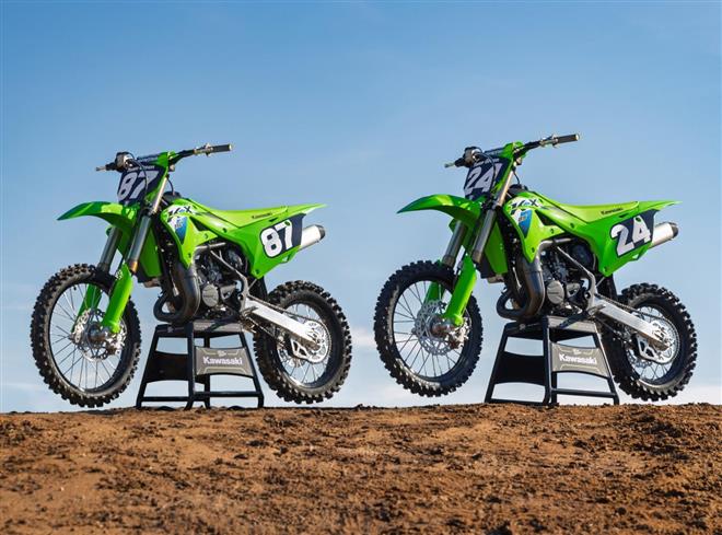 Kawasaki présente les nouvelles KX85 et KX112